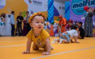 KidsExpo: çagalaryň arasynda geçirilen emedeklemek yaryşy