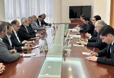 В МИД Туркменистана прошла встреча с иранской делегацией из велаята Гулистан