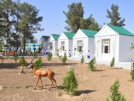 Фоторепортаж: В Туркменистане состоялось открытие новой зоны отдыха «Altyn köl»