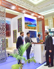 Фоторепортаж: В Ашхабаде открылась международная выставка стройиндустрии