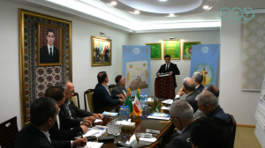 Eýranda Türkmenistanyň Prezidentiniň täze kitaby tanyşdyryldy