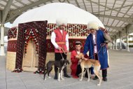 Фоторепортаж: в Ашхабаде открылась выставка, посвященная культурному наследию 