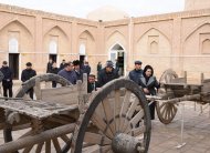 Participants of the Turkmen-Uzbek Friendship Festival visited the monuments of Kunyaurgench