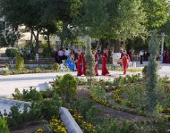 Фоторепортаж: Парковый ансамбль Ашхабада украсили новые зоны отдыха