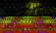 Фоторепотраж: В Ашхабаде состоялась торжественная церемония открытия Чемпионата мира по тяжёлой атлетике