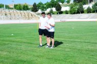 Фоторепортаж: Первая тренировка сборной Туркменистана по футболу под руководством Анте Мише