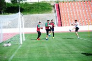 The first training of the Turkmenistan national football team under the leadership of Ante Miše