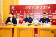 Фоторепортаж: Пресс-конференция «Алтын асыра» и «Худжанда» перед матчем группового раунда Кубка АФК-2019