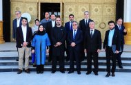 Фоторепортаж: Делегация Афганистана посетила Главный музей Туркменистана 