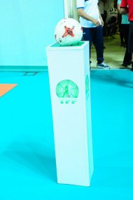 Фоторепортаж: «Копетдаг» обыграл «Дайханбанк» в матче 19-го тура футзальной лиги Туркменистана 