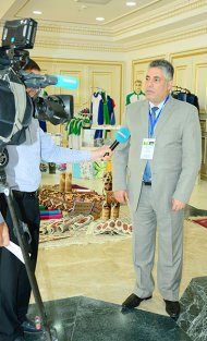 Фоторепортаж с туркмено-палестинского бизнес-форума