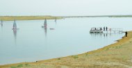 Фоторепортаж: Старт строительства села в районе озера «Алтын асыр»