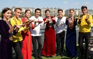 Фоторепортаж: Делегация Туркменистана приняла участие в этнофестивале тюркских народов в Венгрии
