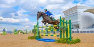 Photo report: Jumping competition held in Ashgabat