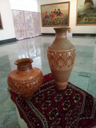 Photoreport: Exhibition dedicated to Independence Day at the State Academy of Arts of Turkmenistan
