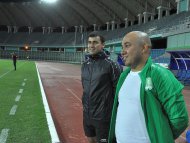 Фоторепортаж: Сборная Туркменистана по футболу провела тренировку перед матчем с Республикой Корея