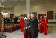 Фоторепортаж: В Государственной академии художеств Туркменистана открылась конкурсная выставка в честь праздника ахалтекинского скакуна