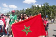 Эксклюзивный фоторепортаж Туркменпортала с ЧМ-2018: Португалия - Марокко