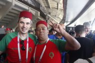 Эксклюзивный фоторепортаж Туркменпортала с ЧМ-2018: Португалия - Марокко