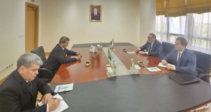 В МИД Туркменистана прошла встреча Рашида Мередова с российским послом
