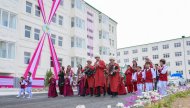 Фоторепортаж: Вручение многодетным семьям Туркменистана ключей от новых квартир