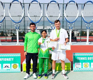 Ilima Guseynova from Turkmenistan entered the finals of the selection of the Asian Tennis Championship in Bahrain