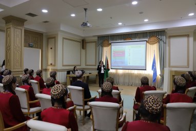 Another meeting on the Sustainable Development Goals was held at a Turkmen university