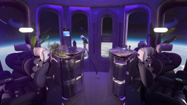 Take a flight into the stratosphere with a space dinner for 495 thousand USD