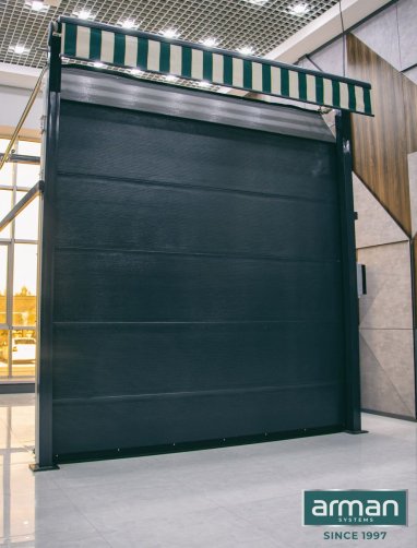Arman Systems: sectional doors, awnings, pergolas and sliding doors with automation