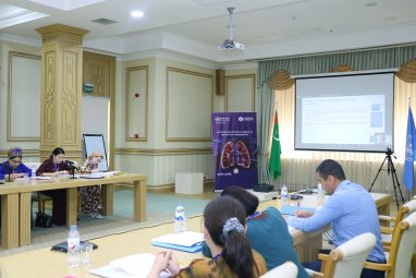 A training course on tuberculosis treatment was held in Ashgabat