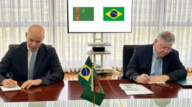 Новый посол Бразилии вручил в МИД Туркменистана копии верительных грамот