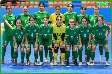 Turkmenistan Women's Futsal Team Decides on Opponents in 2025 Asian Cup Qualification