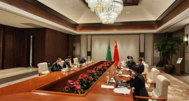 Turkmen-Chinese talks were held in Xi'an city