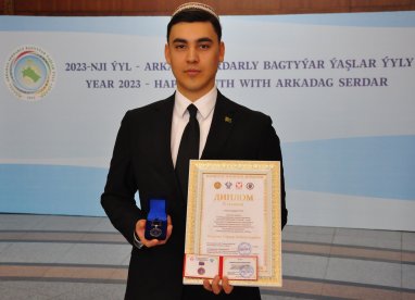 Serdar Rahymov from Turkmenistan became a laureate of the competition for young scientists of the CIS-2022