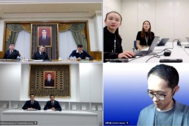 Состоялась туркмено-японская встреча по цифровому сотрудничеству