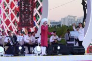 Ashgabat hosted the final round of the TV contest Ýaňlan, Diýarym!
