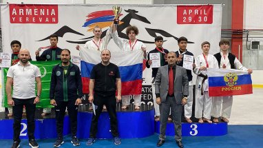 Туркменские каратисты завоевали 22 медали на международном турнире в Армении