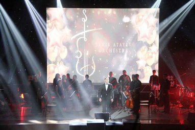 The Tahyr Atayev Orchestra celebrated its first anniversary in Ashgabat