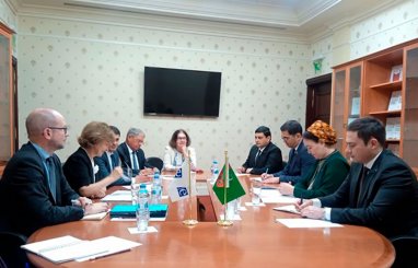 Омбудсмен Туркменистана встретилась с Представителем ОБСЕ по вопросам свободы СМИ