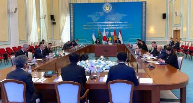 The delegation of Turkmenistan is represented at the meeting within the framework of the Dialogue “Central Asia + Japan”