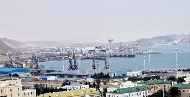 Aktau — Türkmenbaşy — Konstanta portlaryny birleşdirýän konteýner hyzmaty ýola goýuldy