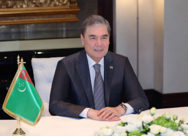 The National Leader of the Turkmen people congratulated Serdar Berdimuhamedov on the adoption of the UN Resolution