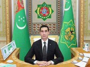 The President of Turkmenistan congratulated King Carl XVI Gustaf on the National Day of Sweden