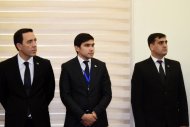 Fotoreportaž: Türkmenistan Aziýanyň otda oýnalýan hokkeý federasiýasy bilen bilelikdäki beýannama gol çekdi