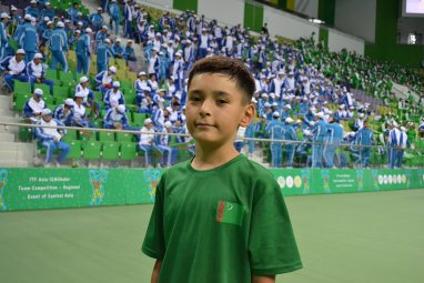 Юный туркменский теннисист заявил о своих планах стать первой ракеткой мира