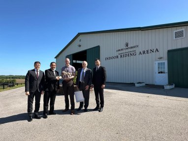 The Turkmen delegation explored the possibilities of cooperation with a US university in the field of horse breeding