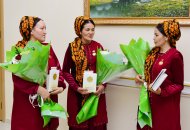 Photoreport: A celebration was held in Turkmenistan in honor of mothers of large families, owners of the title “Ene Myahri”
