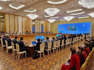 A meeting of the Conference of Heads of Railway Enterprises of the OSJD Member Countries is being held in Ashgabat