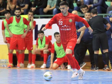 Оразмухаммедов дебютировал за «Истиклол» в матче за Суперкубок Таджикистана по футзалу