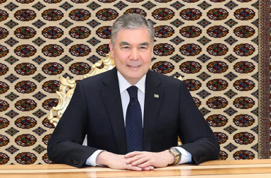 Halk Maslahatynyň Başlygy Türkmenistanyň Prezidentine Gutlag iberdi